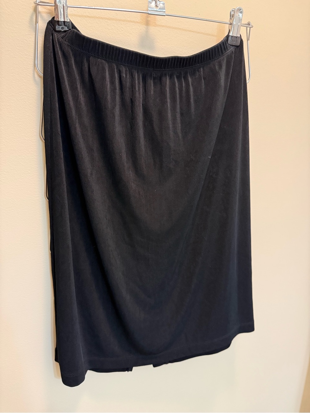 Chico's Black Midi Skirt - Soft Elastic Waist